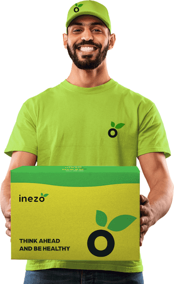 How does Inezo's meal delivery service work?